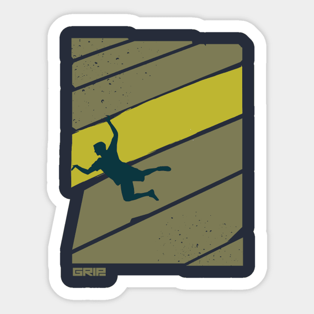 fly Sticker by gripclimbing